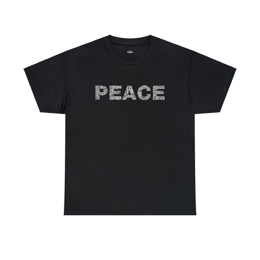 Buy Peace Unisex Cotton Tee from Contrast Craze, a stylish .
