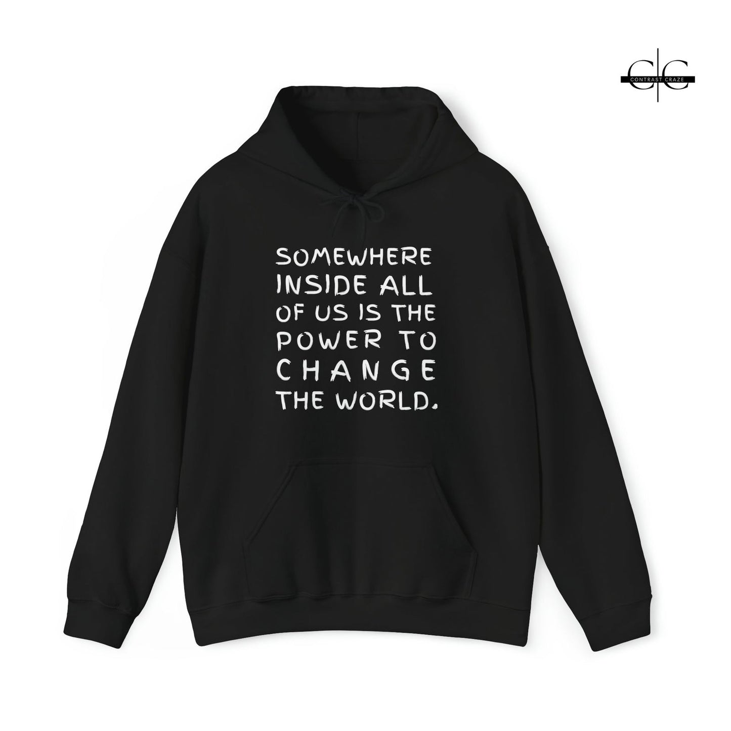 Buy Somewhere Inside Us Unisex Hoodie from Contrast Craze, a stylish .