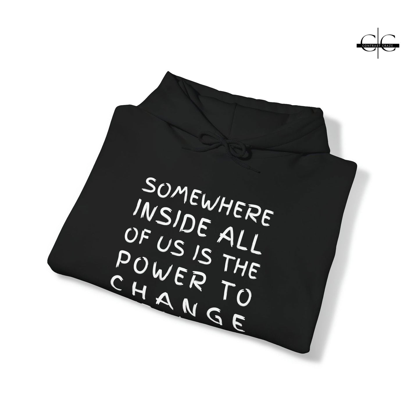 Buy Somewhere Inside Us Unisex Hoodie from Contrast Craze, a stylish .
