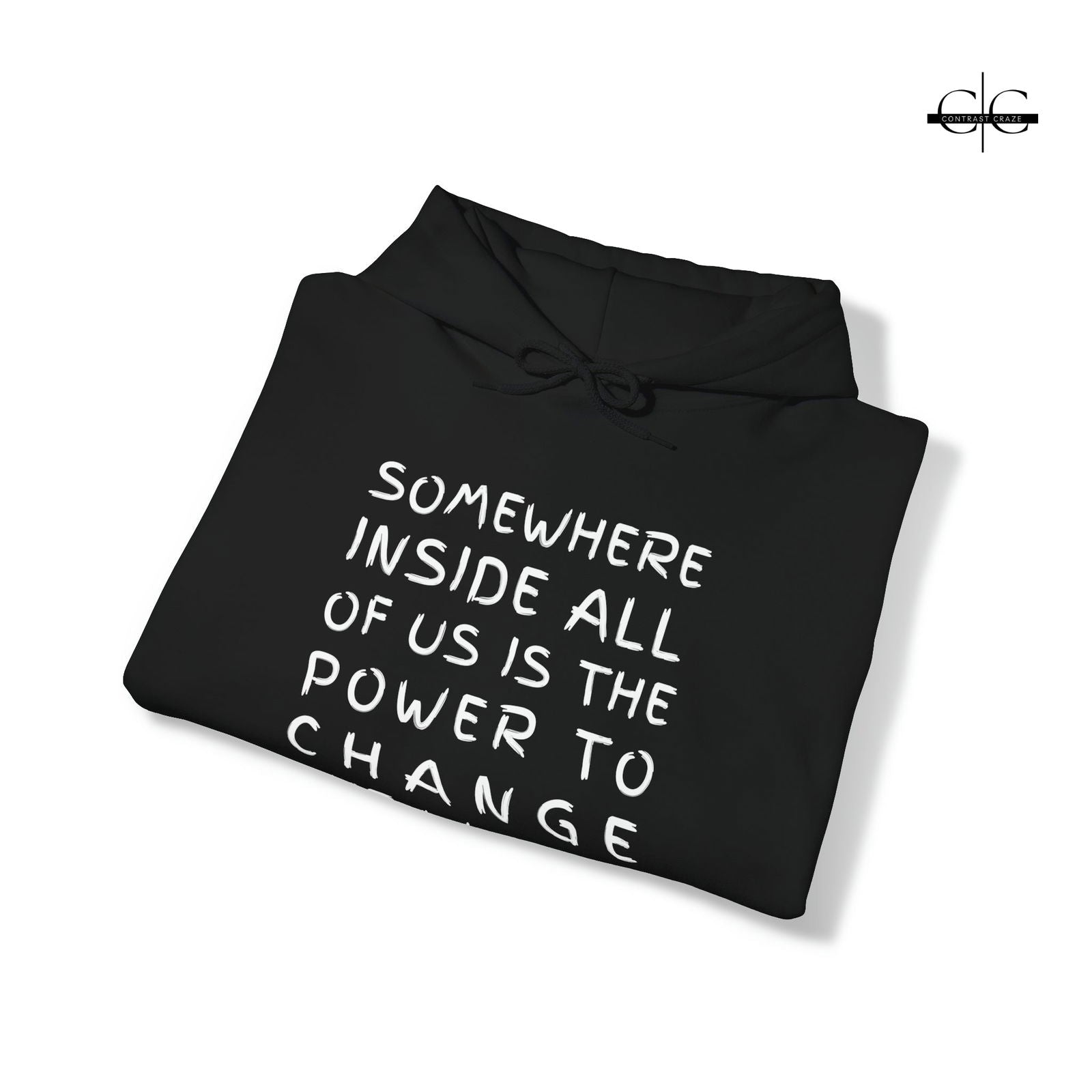 Buy Somewhere Inside Us Unisex Hoodie from Contrast Craze, a stylish .